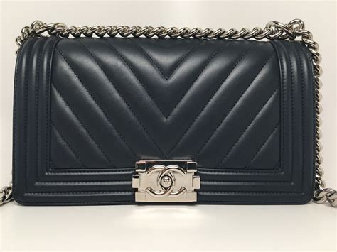 chanel lambskin chevron quilted small boy bag|The Ultimate Guide to the Chanel Boy Bag .